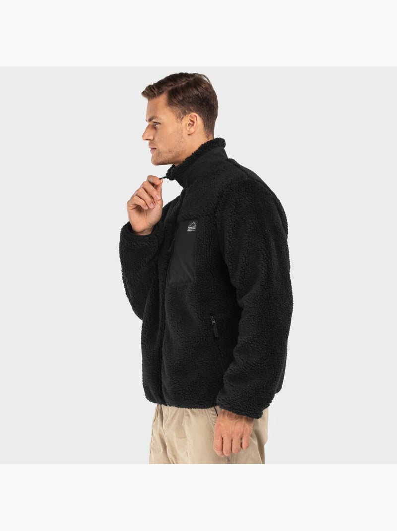 Chaqueta sherpa hombre lifestyle hombre blackcomb Negro - Kiabi