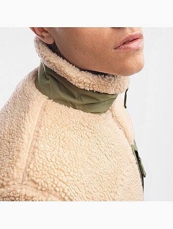 Chaqueta sherpa hombre lifestyle hombre walnut
