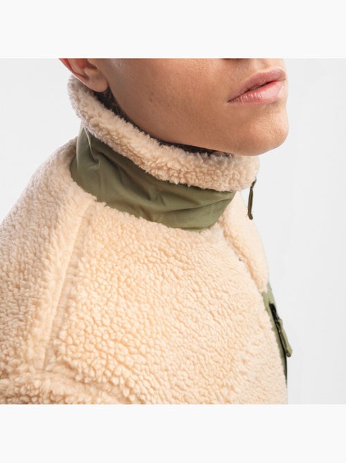 Chaqueta sherpa hombre lifestyle hombre walnut - Kiabi Chaqueta sherpa hombre lifestyle hombre walnut - Kiabi