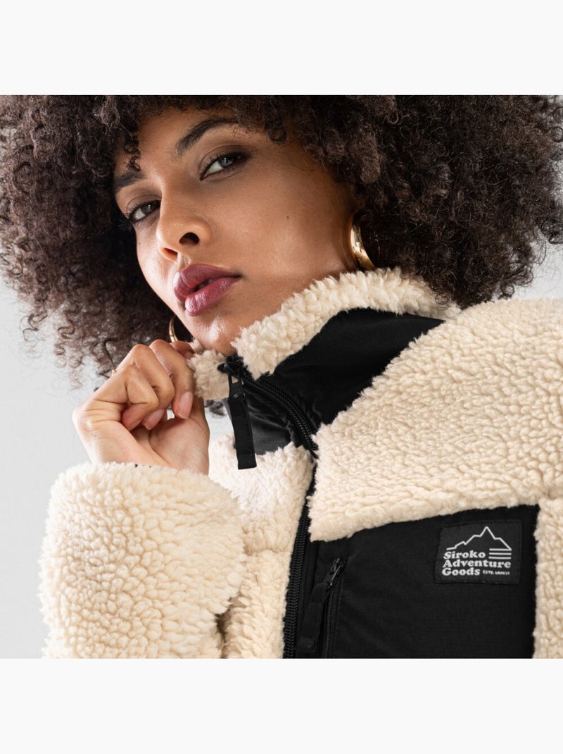 Chaqueta sherpa mujer lifestyle mujer levi-w Beige - Kiabi