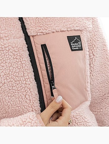 Chaqueta sherpa mujer lifestyle mujer madryn-w