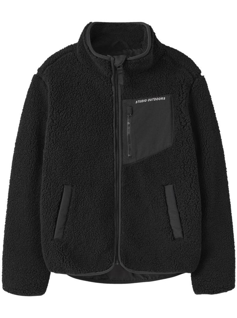 Chaqueta sherpa name it para niño Negro - Kiabi