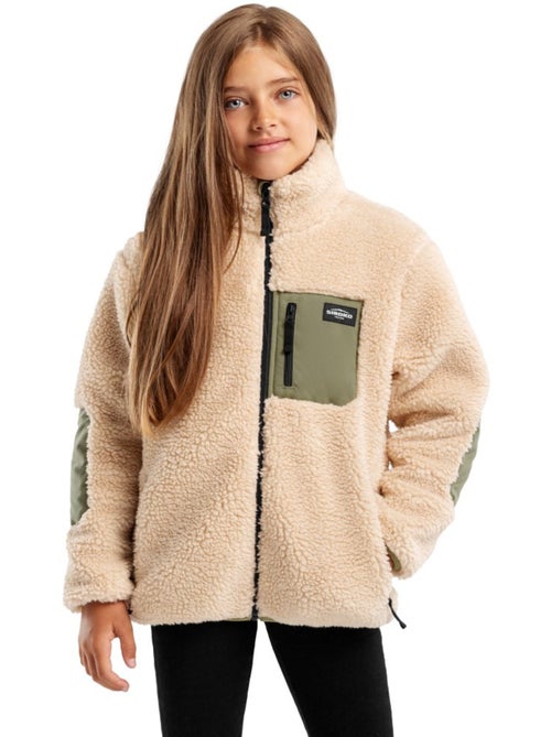 Chaqueta sherpa niña lifestyle niños y niñas spirit-g - Kiabi