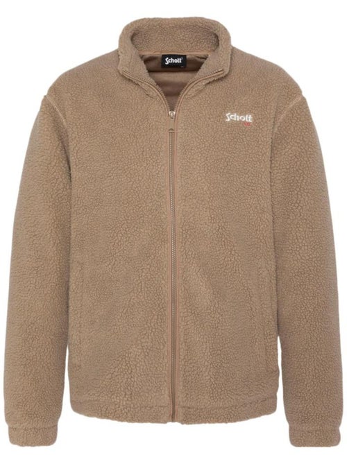 Chaqueta Sherpa para Hombre Schott - Kiabi