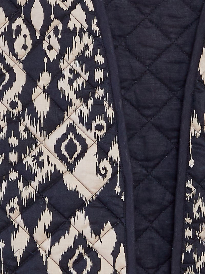 Chaqueta sin mangas acolchada con estampado 'JDY' GRIS - Kiabi