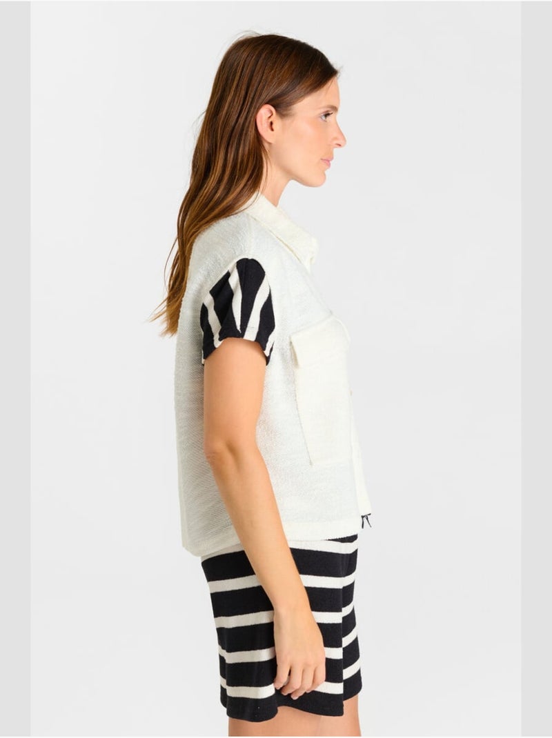Chaqueta sin mangas bahia Blanco - Kiabi
