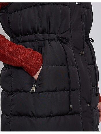 Chaqueta sin mangas con capucha Kebello