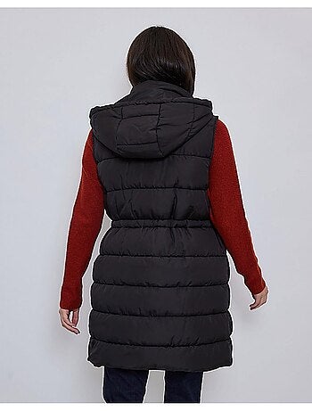 Chaqueta sin mangas con capucha Kebello