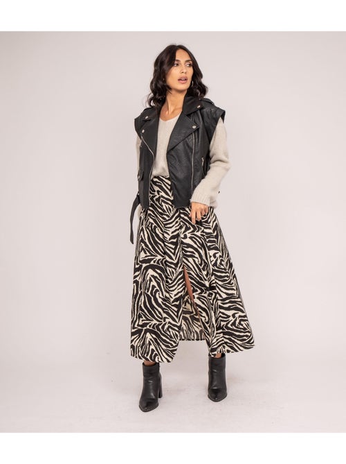 Chaqueta sin mangas de polipiel UMOT - Kiabi