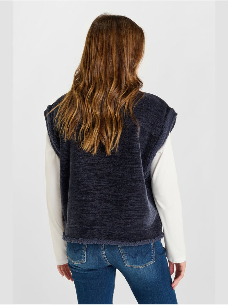 Chaqueta sin mangas FUJI Azul - Kiabi