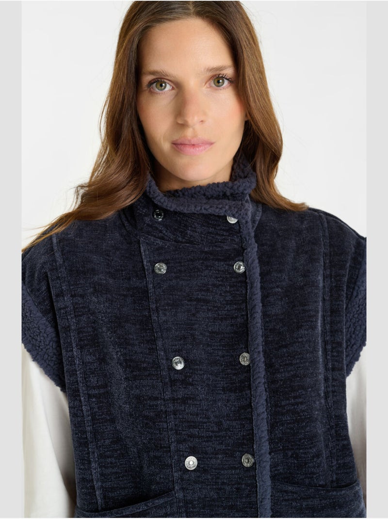 Chaqueta sin mangas FUJI Azul - Kiabi