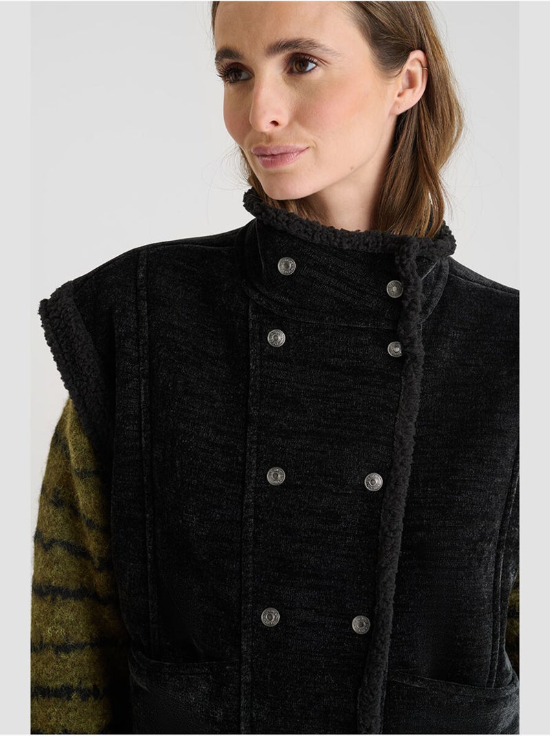 Chaqueta sin mangas FUJI Negro - Kiabi