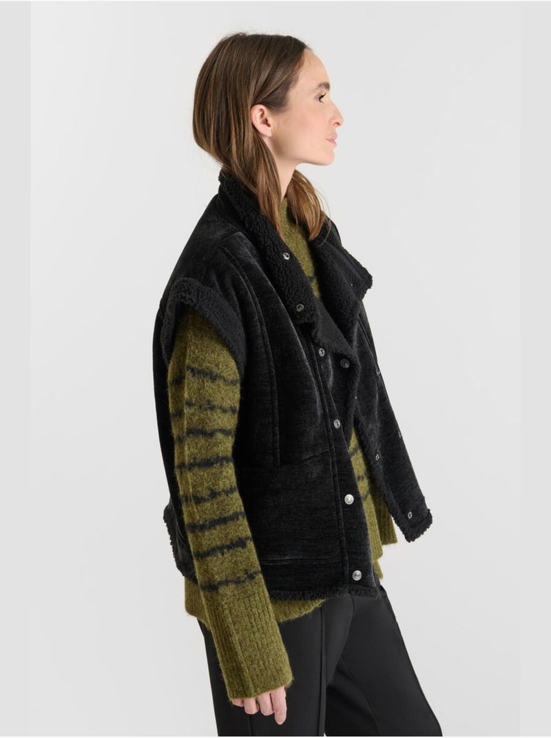 Chaqueta sin mangas FUJI Negro - Kiabi