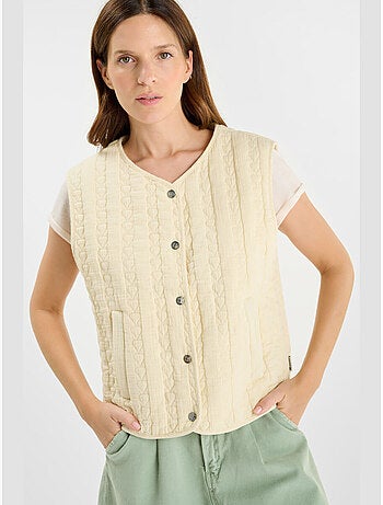 Chaqueta sin mangas gudra
