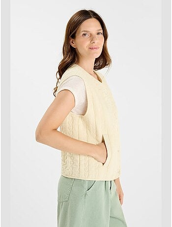 Chaqueta sin mangas gudra