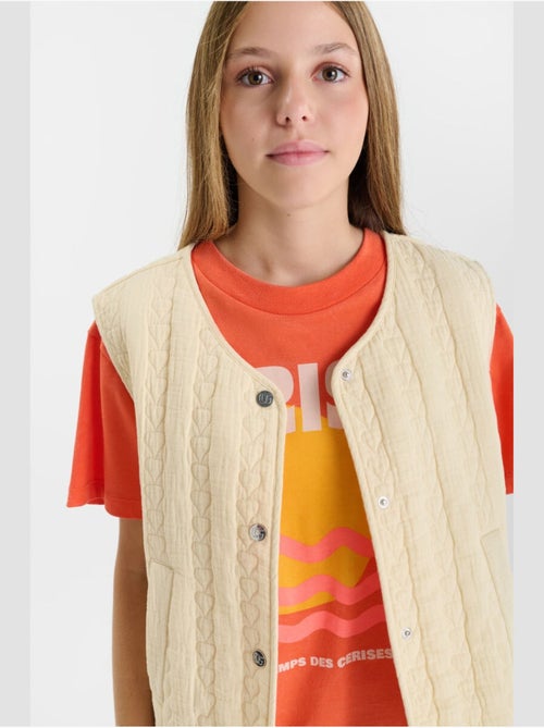 Chaqueta sin mangas GUDRAGI - Kiabi