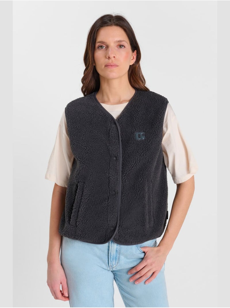 Chaqueta sin mangas GUDRU Gris - Kiabi