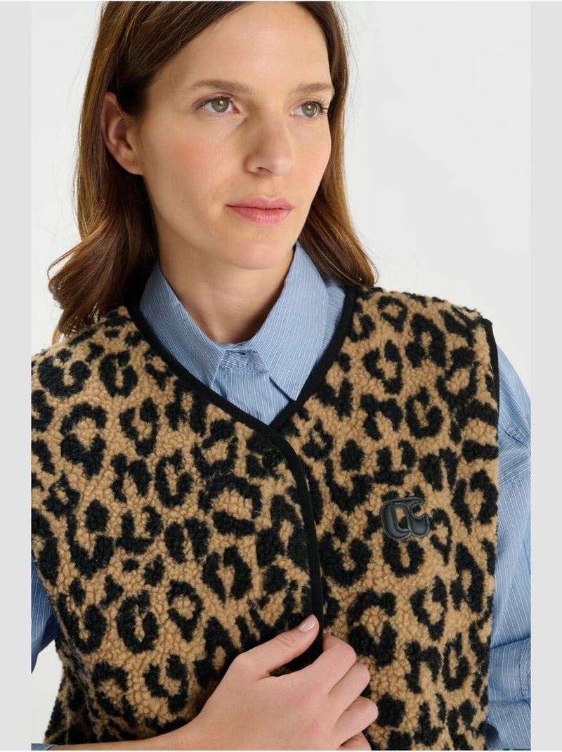 Chaqueta sin mangas GUDRU Marrón - Kiabi