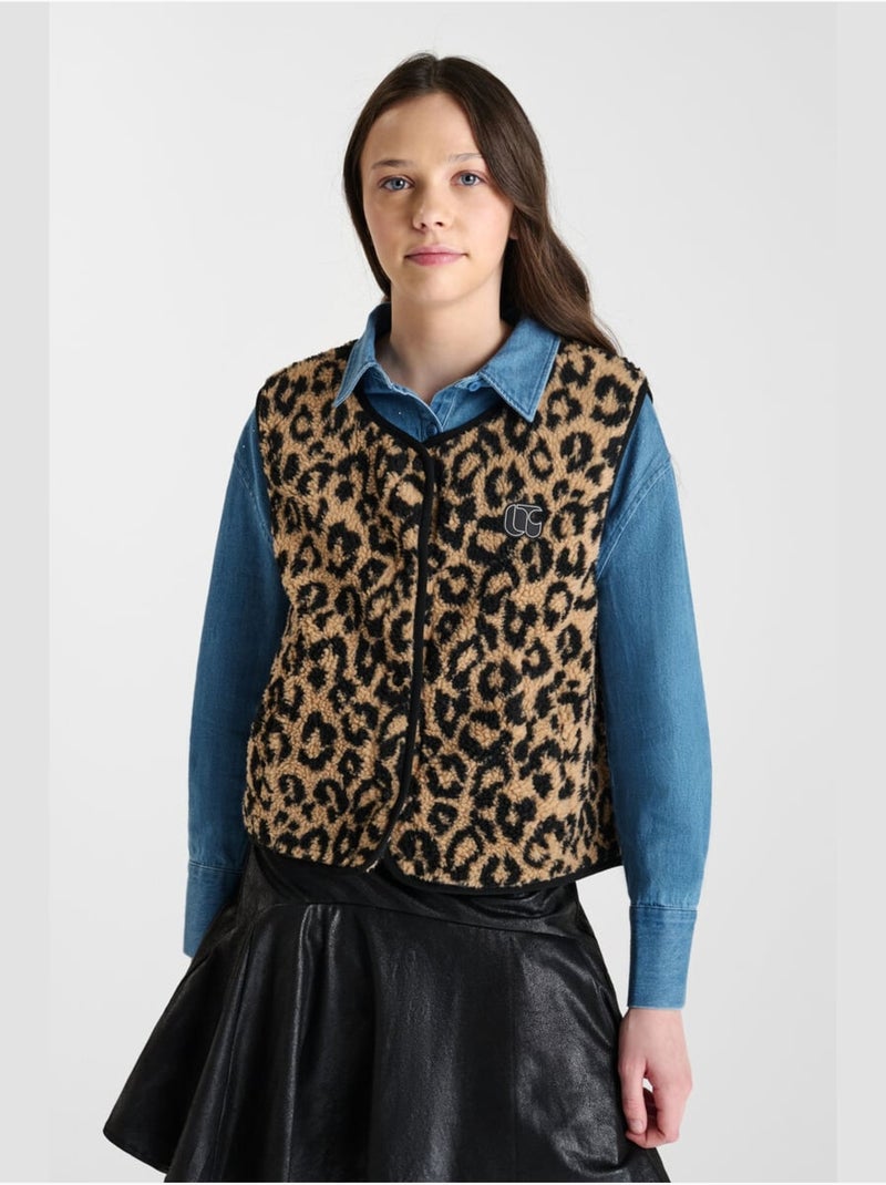 Chaqueta sin mangas GUDRUGI Marrón - Kiabi
