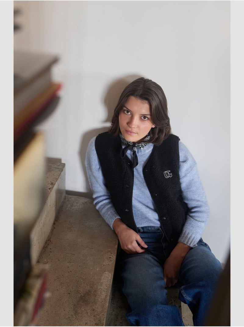 Chaqueta sin mangas gudrugi Negro - Kiabi