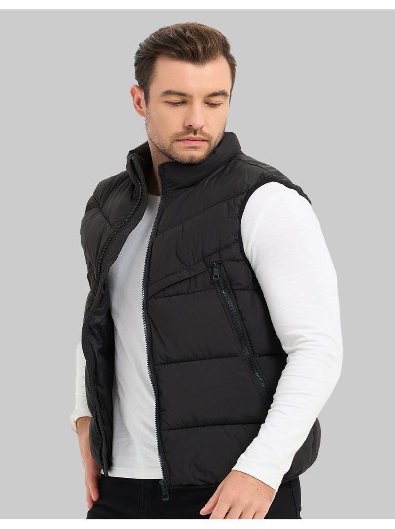 chaqueta sin mangas Kebello Negro Negro - Kiabi