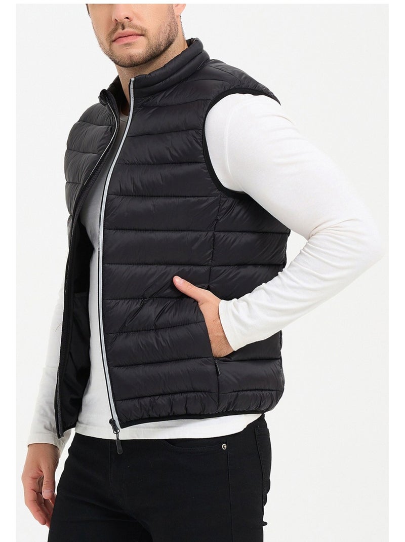 chaqueta sin mangas Kebello Negro Negro - Kiabi