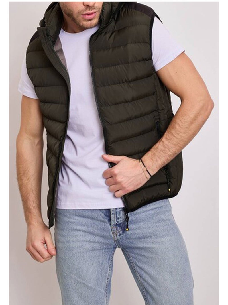 chaqueta sin mangas Kebello Verde - Kiabi