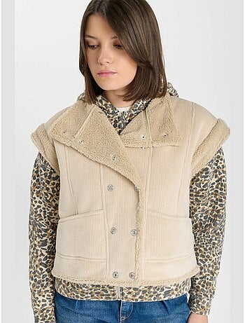 Chaqueta sin mangas maliagi