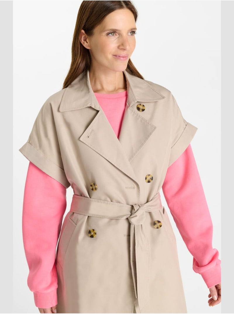Chaqueta sin mangas piero Beige - Kiabi