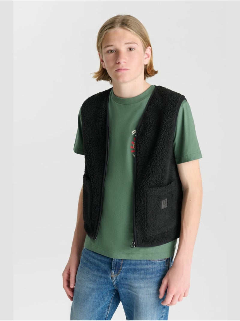 Chaqueta sin mangas renfbo Negro - Kiabi