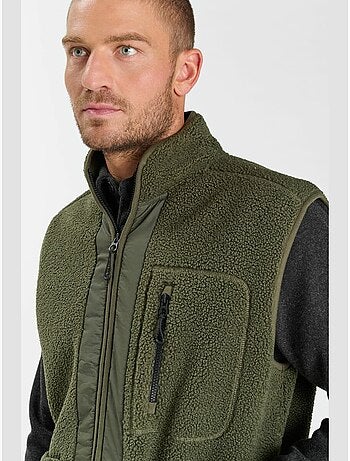 Chaqueta sin mangas velos