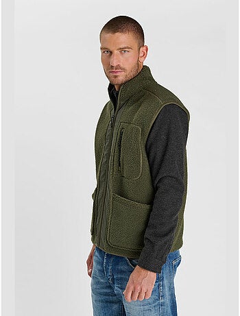 Chaqueta sin mangas velos