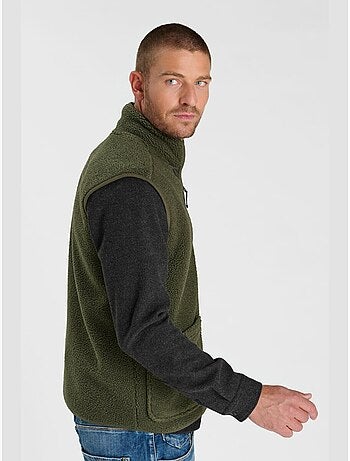 Chaqueta sin mangas velos