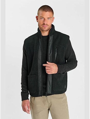 Chaqueta sin mangas velos