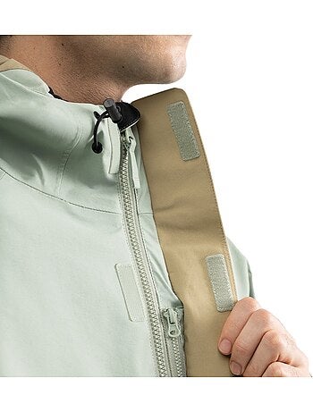 Chaqueta snowboard oversize hombre hombre w8 yuki olive