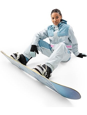 Chaqueta snowboard oversize mujer mujer w8-w yuki light