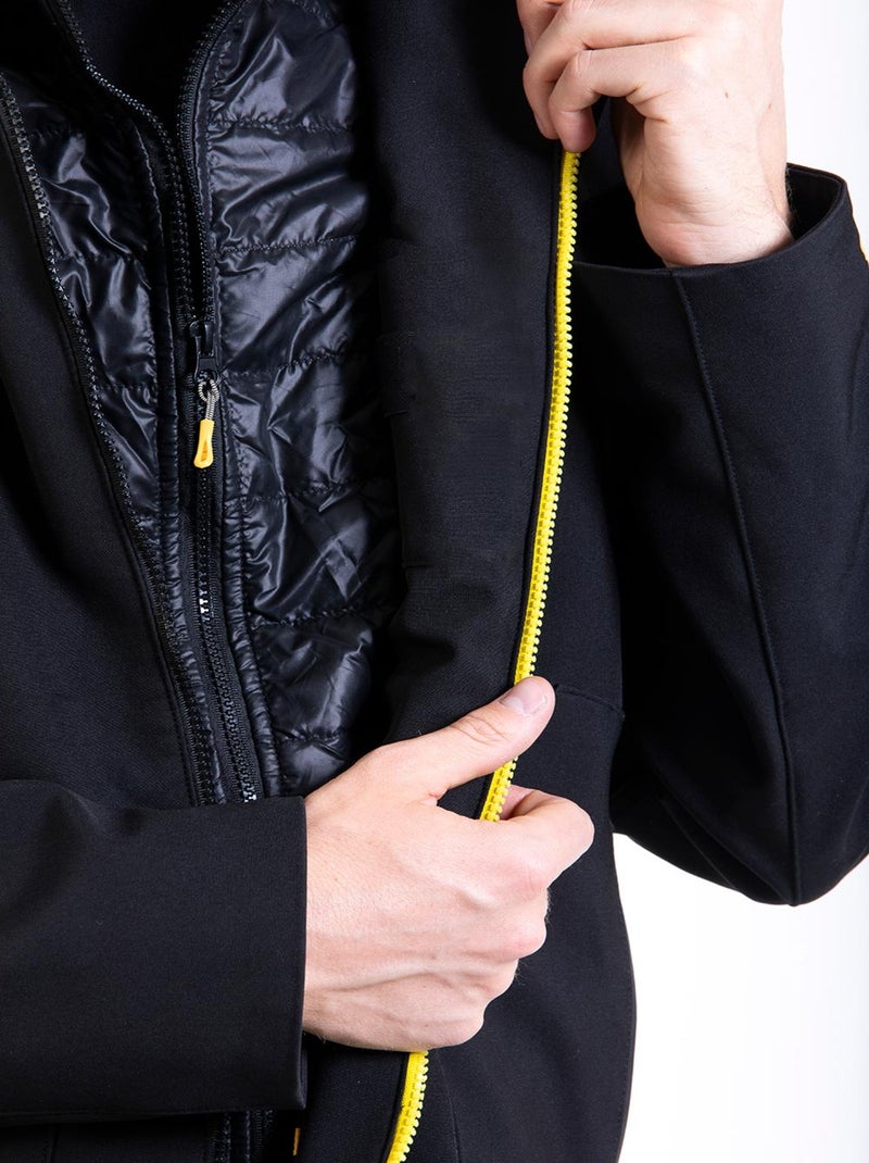 Chaqueta softshell 3en1 ALLIN1 'Rica Lewis' Negro - Kiabi