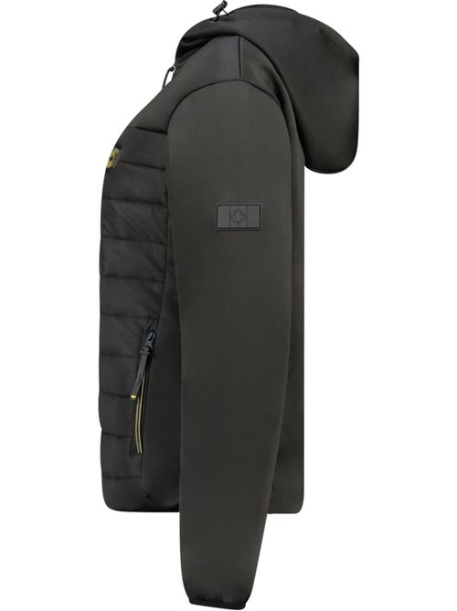 Chaqueta softshell bimaterial con capucha typhlosioneak – canadian peak - Kiabi