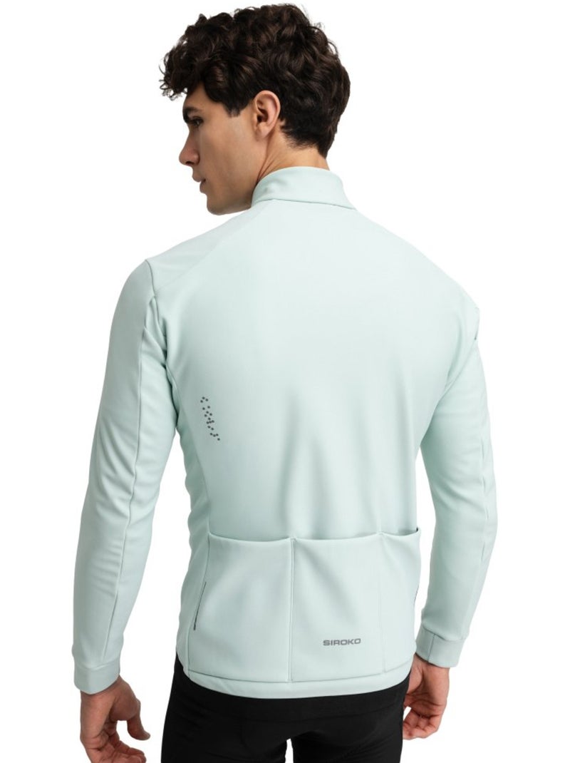 Chaqueta softshell ciclismo hombre ciclismo hombre j1 crostis Verde - Kiabi
