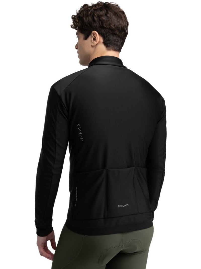 Chaqueta softshell ciclismo hombre ciclismo hombre j1 furkapass Negro - Kiabi