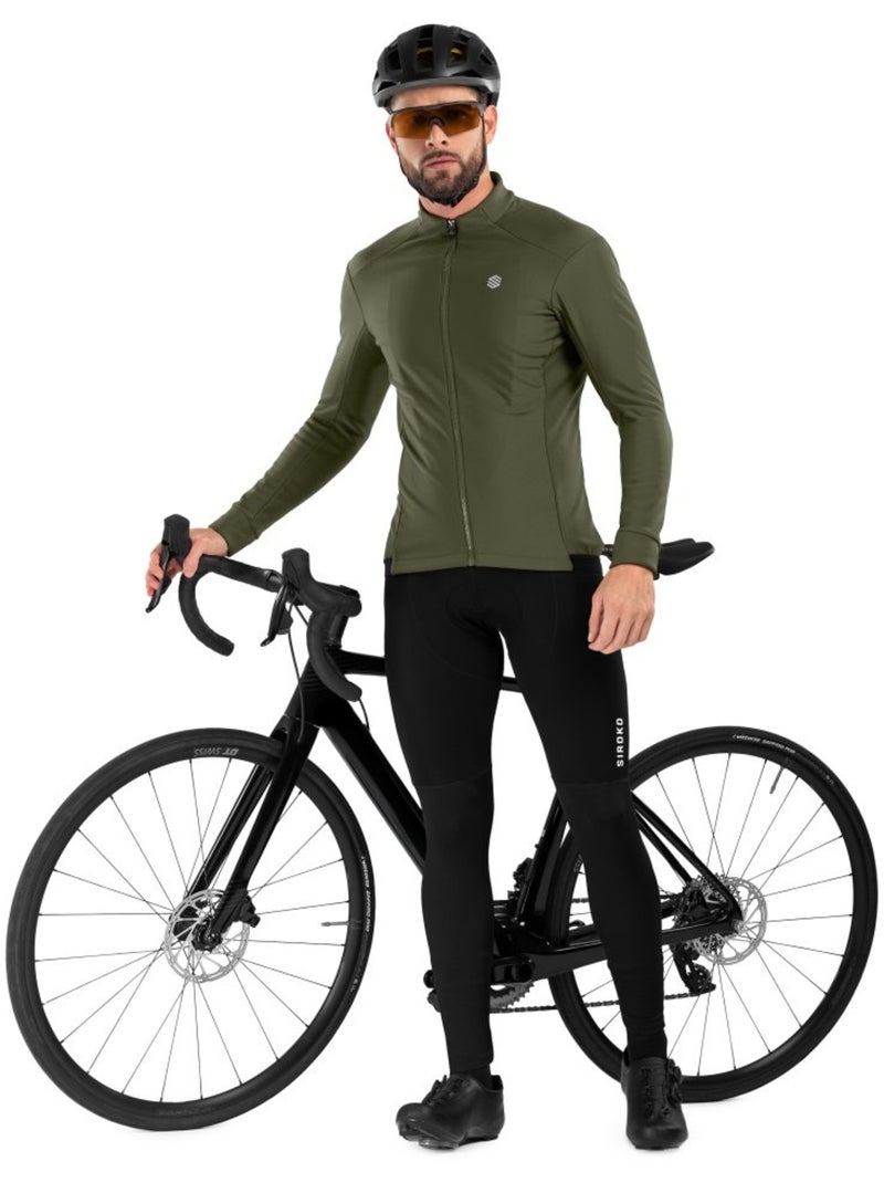 Chaqueta softshell ciclismo hombre ciclismo hombre j1 khangai Verde - Kiabi