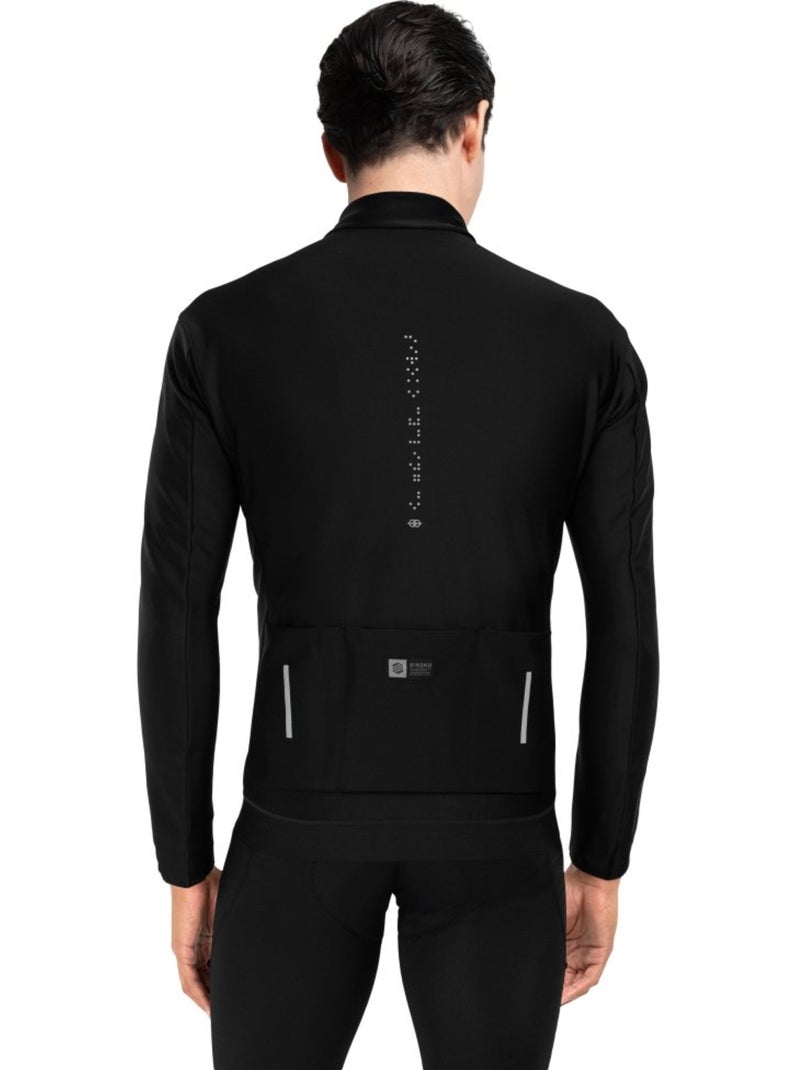 Chaqueta softshell ciclismo hombre ciclismo hombre j3 seymour Negro - Kiabi
