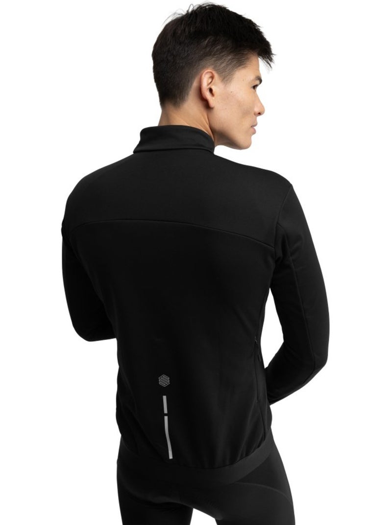Chaqueta softshell ciclismo invierno hombre ciclismo hombre core everest Negro - Kiabi