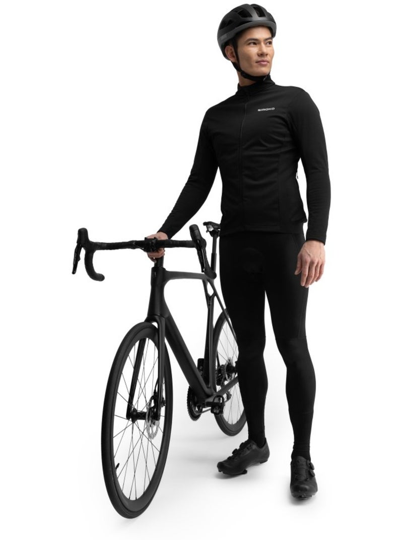 Chaqueta softshell ciclismo invierno hombre ciclismo hombre core everest Negro - Kiabi