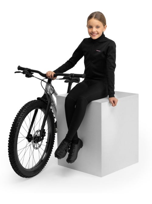 Chaqueta softshell ciclismo invierno niña ciclismo niños y niñas k-core-g whe - Kiabi
