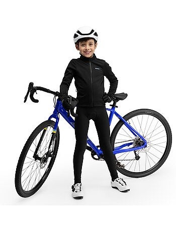 Chaqueta softshell ciclismo invierno niño ciclismo niños y niñas k-core wheel