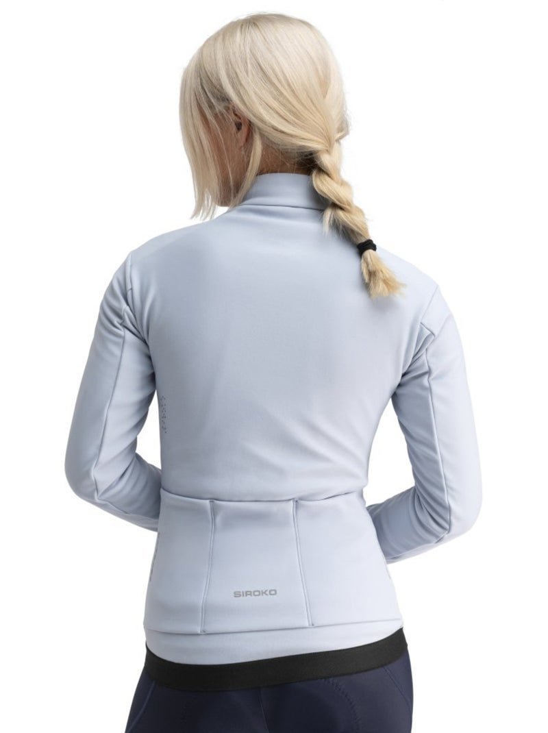 Chaqueta softshell ciclismo mujer ciclismo mujer j1 bluebell Azul - Kiabi