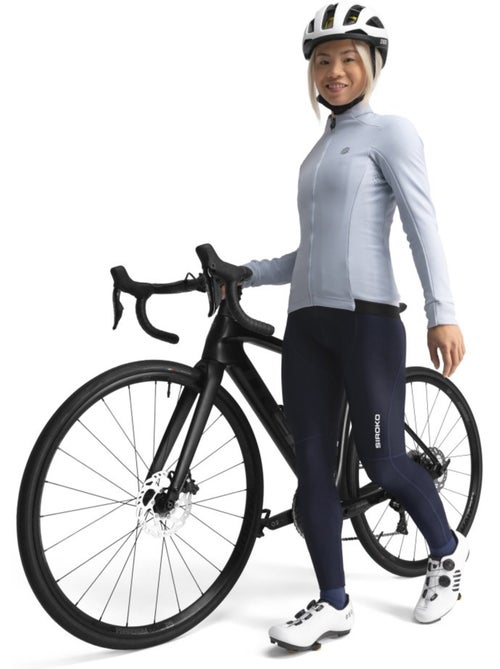 Chaqueta softshell ciclismo mujer ciclismo mujer j1 bluebell - Kiabi Chaqueta softshell ciclismo mujer ciclismo mujer j1 bluebell - Kiabi