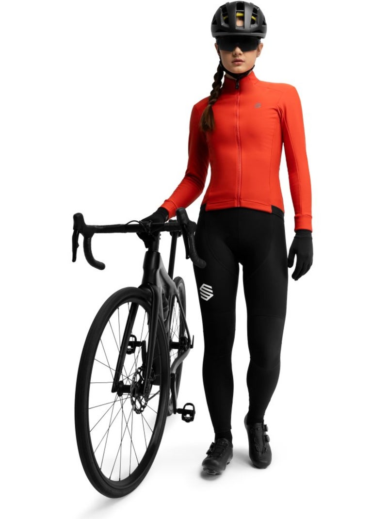 Chaqueta softshell ciclismo mujer ciclismo mujer j1-w plange Rojo - Kiabi