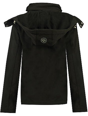 Chaqueta softshell con capucha forrada de polar turna – canadian peak